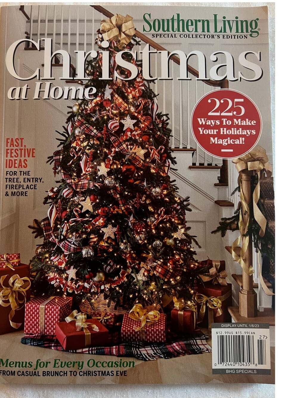 Southern Living Christmas at Home Special Collector's Edition Christmas 2022